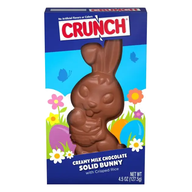 Creamy Milk Chocolate with Crisped Rice Candy