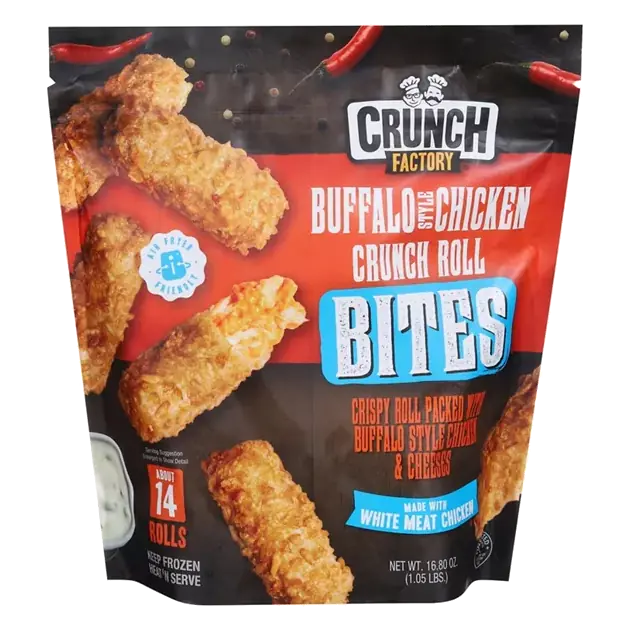 Bites, Crunch Roll, Buffalo Style Chicken