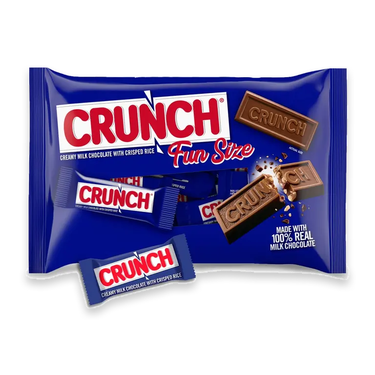 Fun Size milk chocolate with crisped rice
