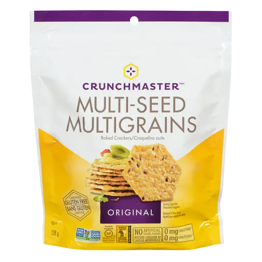 Gluten-Free Original Crackers Multi-Seed Multigrains 128 g