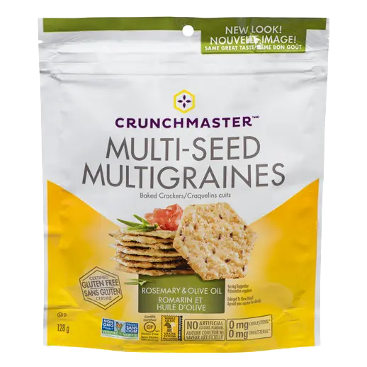 Gluten-Free Crackers Multi-Seed Rosemary & Olive Oil 128 g