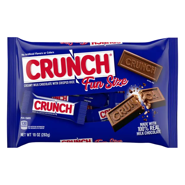 Milk Chocolate with Crisped Rice Candy Bars Fun Size