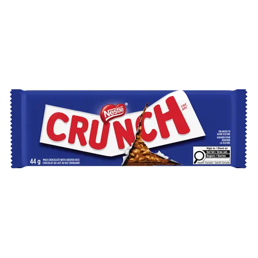 Nestlé Crunch Milk Chocolate Bar With Crisped Rice 44 g