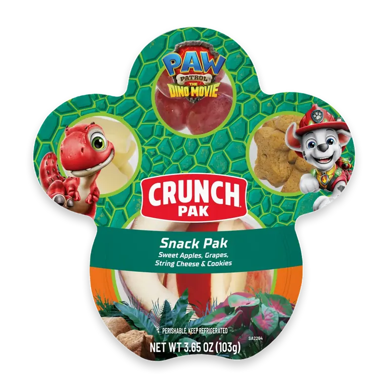 Paw Patrol Grapes, Cheese, Cookies, Sliced Sweet Apples 3.65 oz