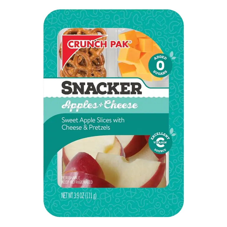 Sweet Apple Snackers with Pretzels & Cheese Crunch Pak, 4oz