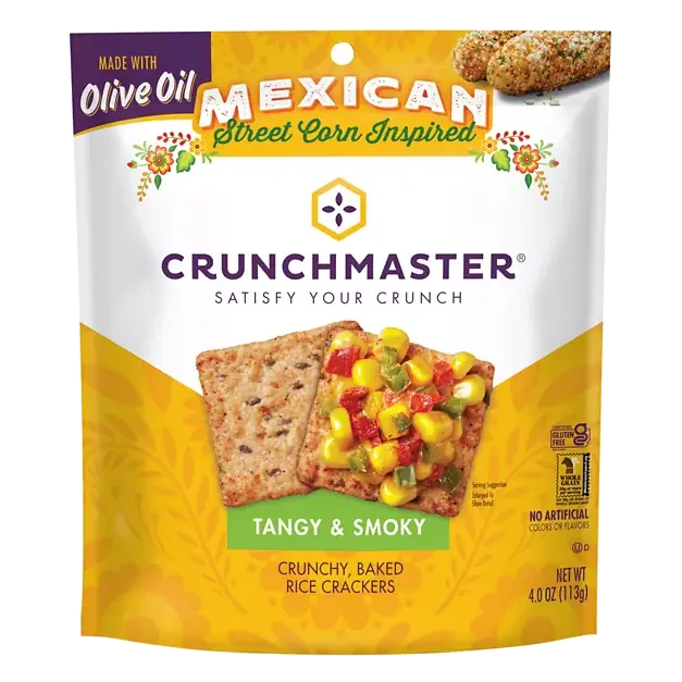 Mexican Tangy & Smoky Rice Crackers