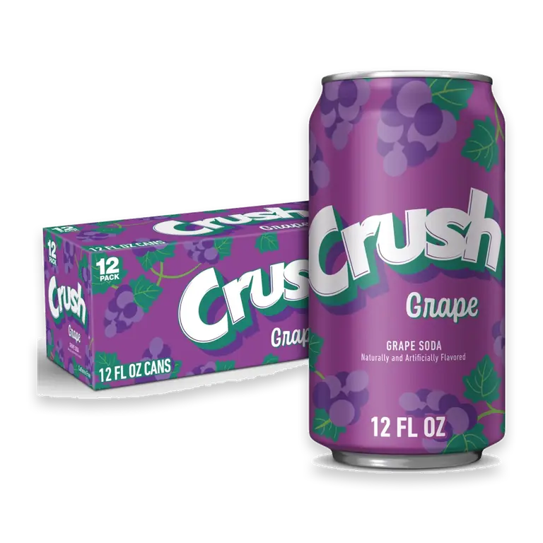 Grape Soda, 12 fl oz cans, 12 pack