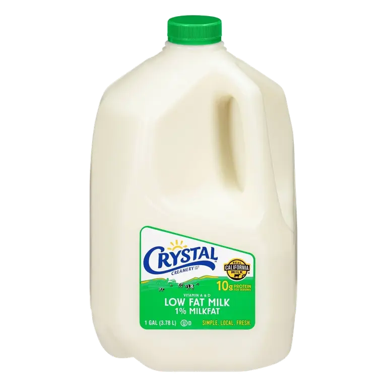 Crystal Creamery 1% Milk, 1gal