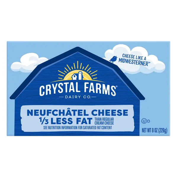 Crystal Farms Neufchatel Cheese 8 oz