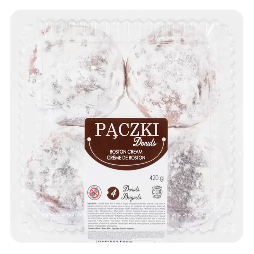Paczki Donuts Boston Cream 420 g