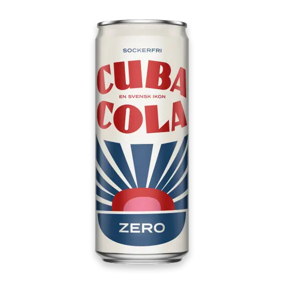 Cuba Cola Zero, Burk