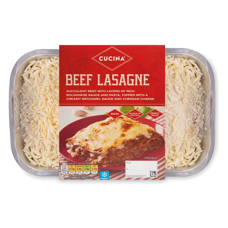 Beef Lasagne Family Pack