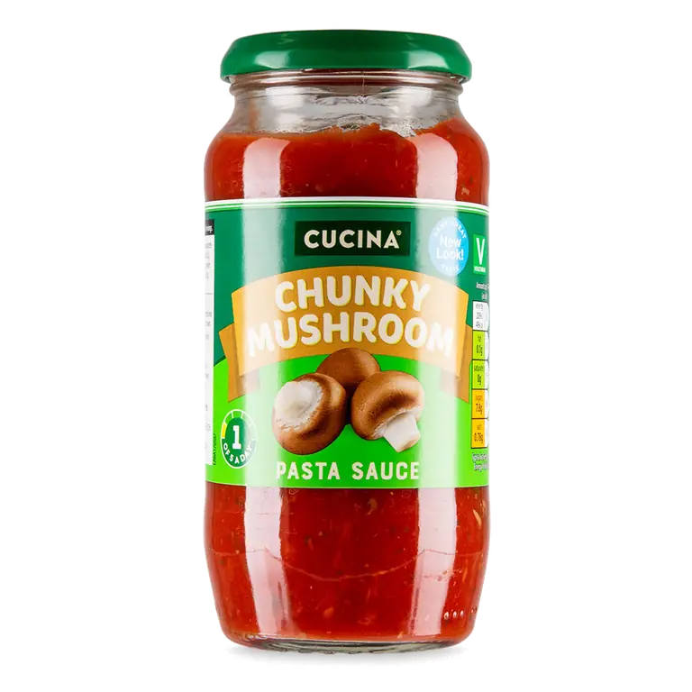 Chunky Mushroom Pasta Sauce