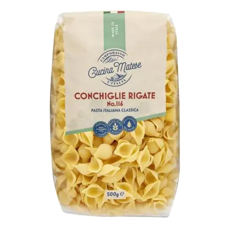 Conchiglie Rigate Italian Pasta No 116