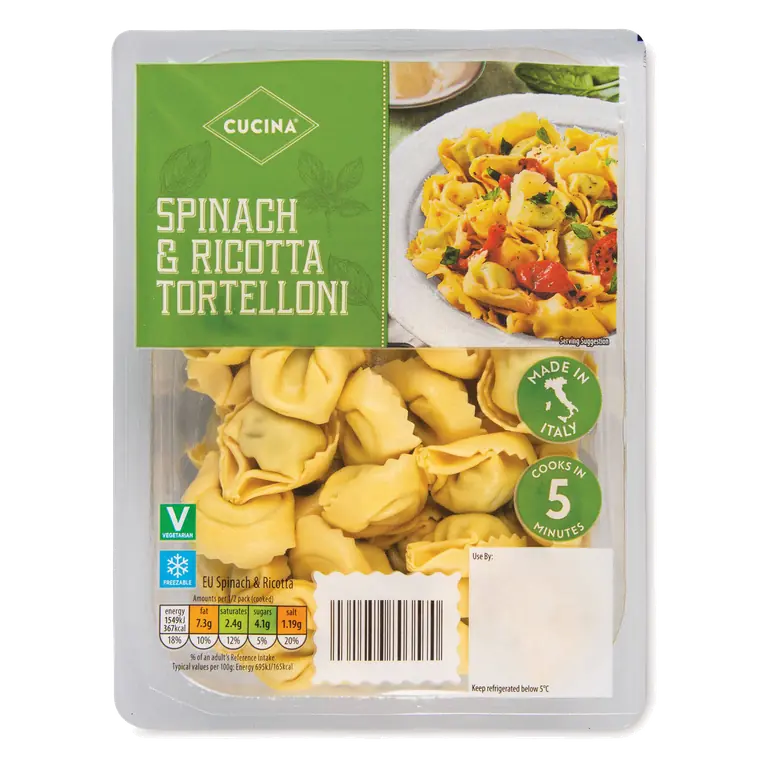 Spinach & Ricotta Tortelloni