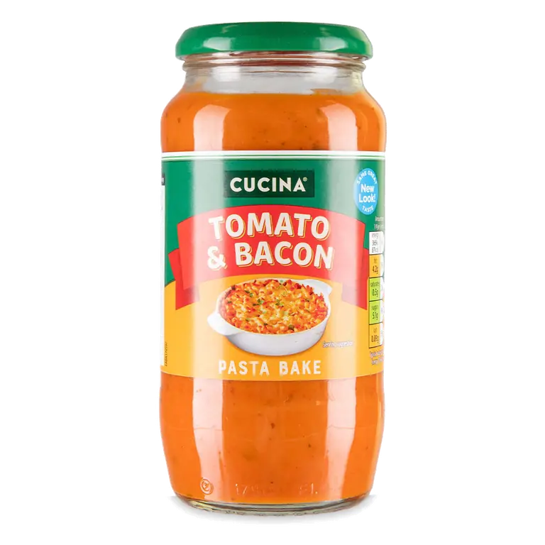 Tomato & Bacon Pasta Bake Sauce