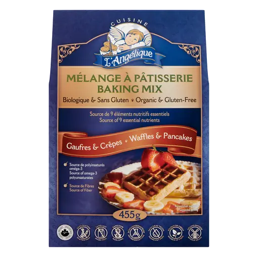 Organic Gluten-Free Waffle & Pancakes Mix 455 g