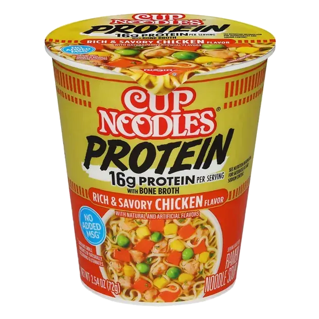 Protein Rich & Savory Chicken Flavor Ramen Noodle Soup