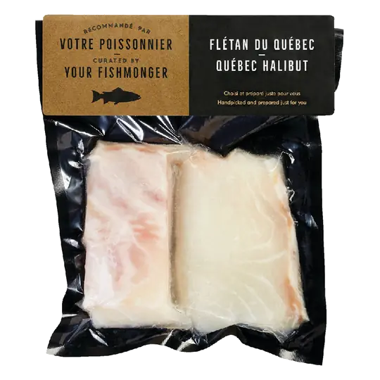 Frozen Atlantic Québec Halibut Portions