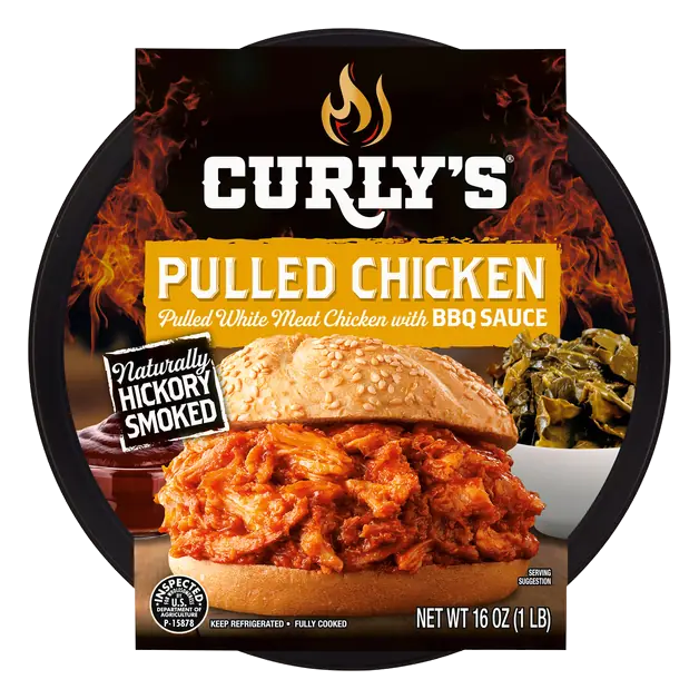 Gluten Free Hickory Smoked Pulled Chicken w/BBQ Sauce Refrigerated