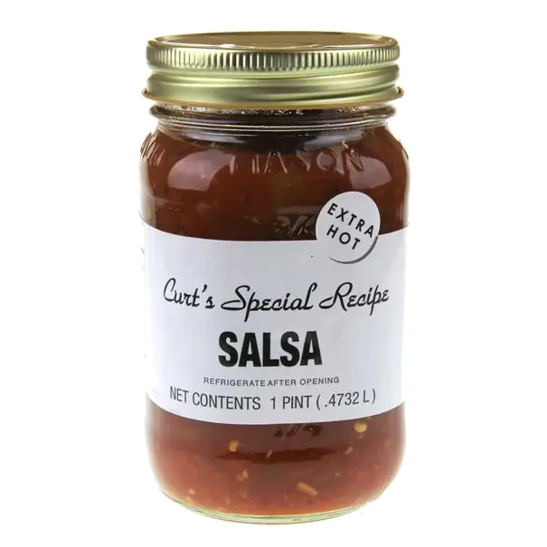 Curt's Special Recipe Salsa Extra Hot