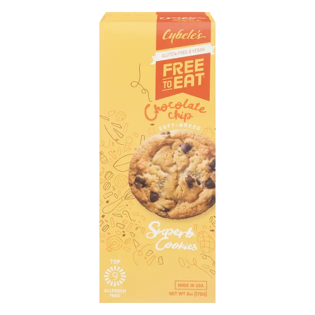 Free To Eat Gluten Free Vegan Chocolate Chip Cookies