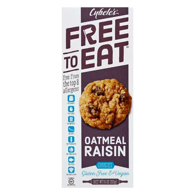 Oatmeal Raisin Gluten-Free & Vegan Superb Cookies