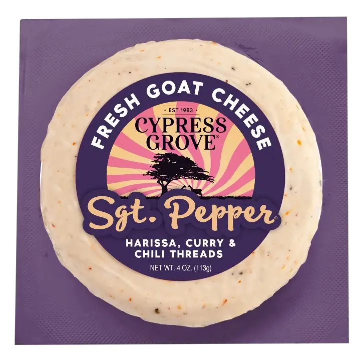 Cypress Grove Pepper Goat Cheese Disks, 4oz