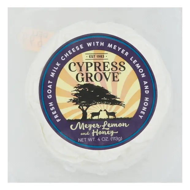 Goat Milk Cheese with Meyer Lemon & Honey Wheel