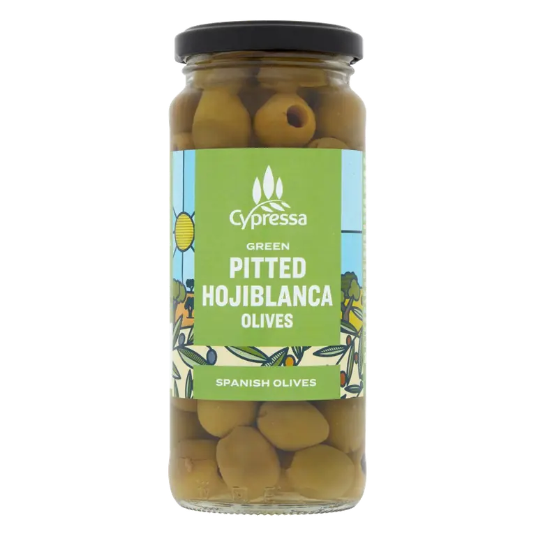 Green Pitted Olives