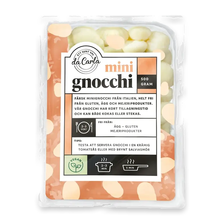 Gnocchi Glutenfri 500g