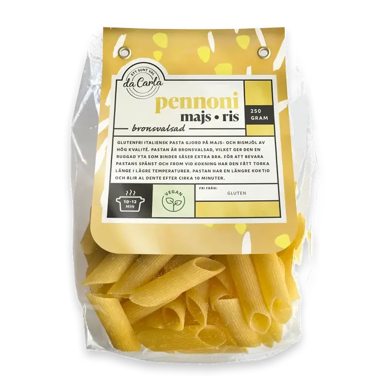 Pennoni Majs & Ris Glutenfri 250g