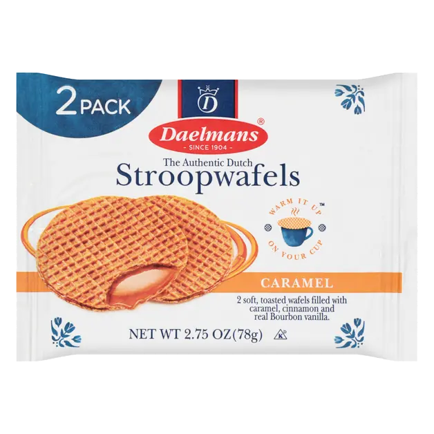 Caramel Stroopwafels - 2 ct