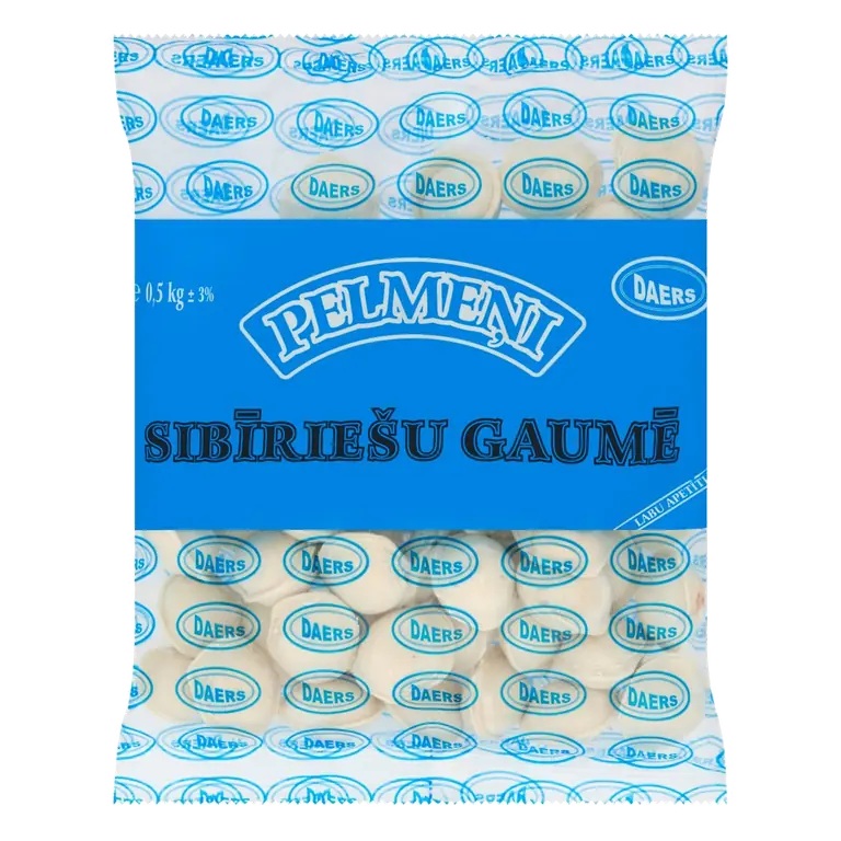Pelmeni Sibiriesu Gaume Dumplings With Pork Meat 500g
