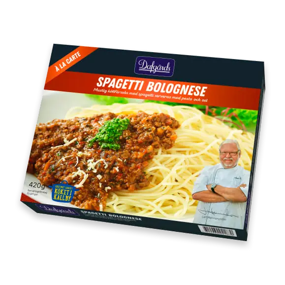 Bolognese Spagetti Fryst/1 Port