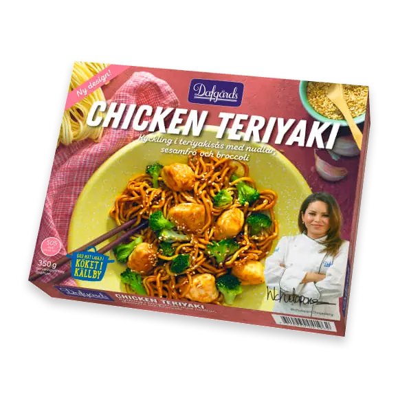 Chicken Teriyaki Fryst/1 Port