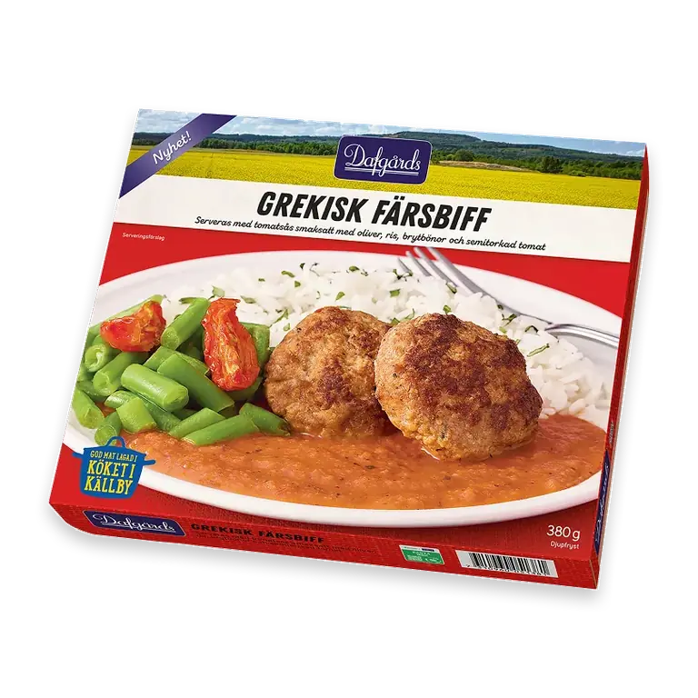 Grekisk färsbiff 380g