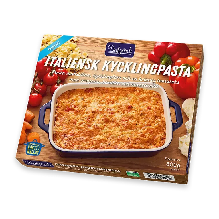 Italiensk Kycklingpasta 800g