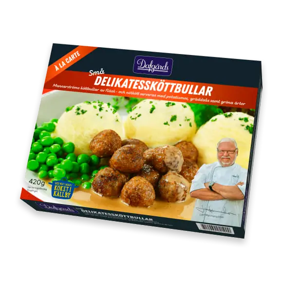 Köttbullar Små Delikatess Fryst/1 Port