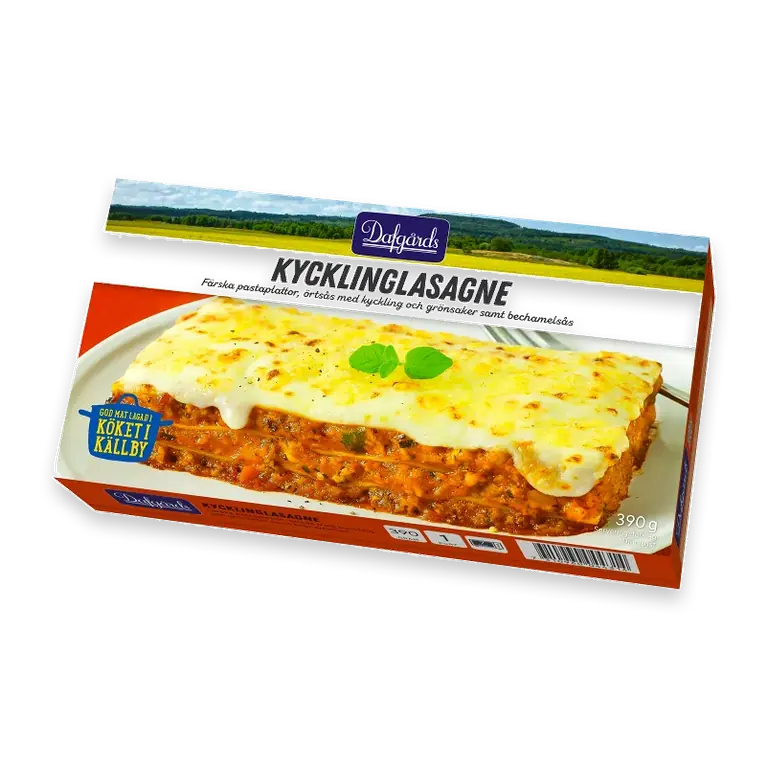 Kycklinglasagne 390g