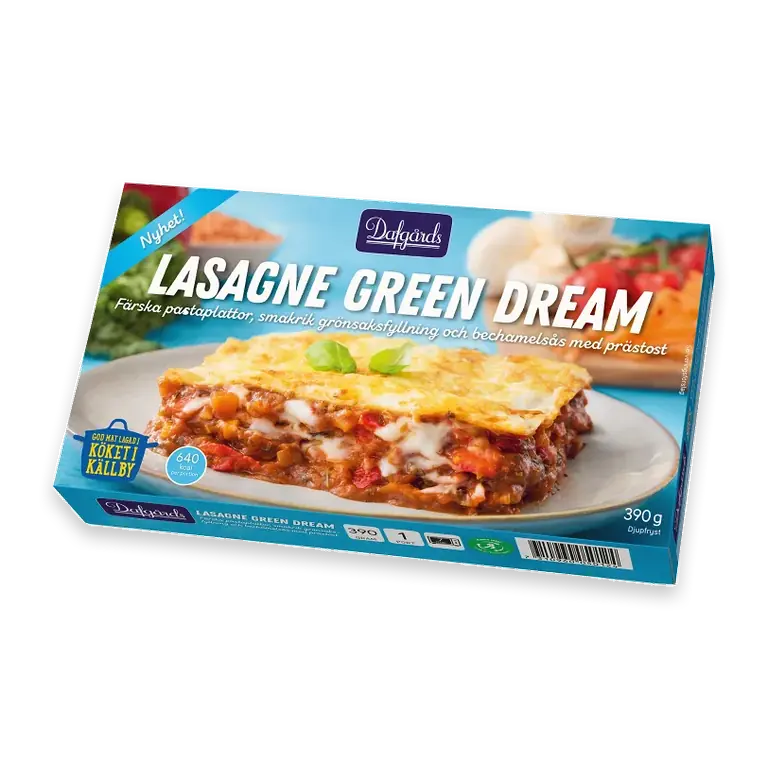 Lasagne green dream 390g