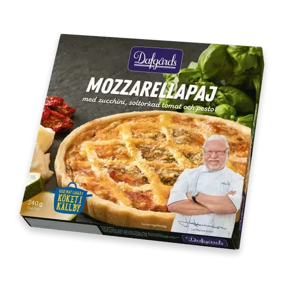Mozzarellapaj Fryst/1 Port
