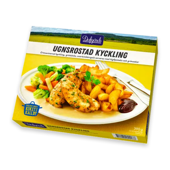 Ugnsrostad Kyckling Fryst/1 Port
