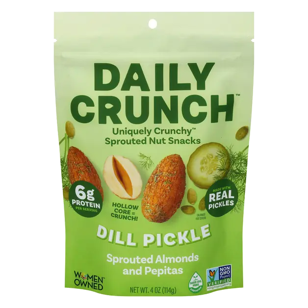 Dill Pickle Sprouted Almonds & Pepitas
