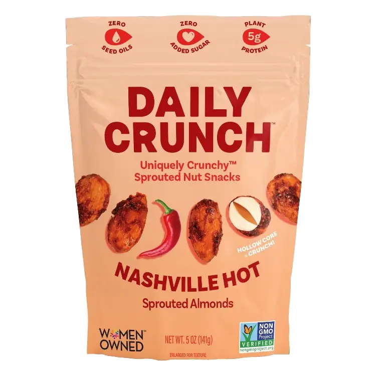 Nashville Hot Sprouted Almonds