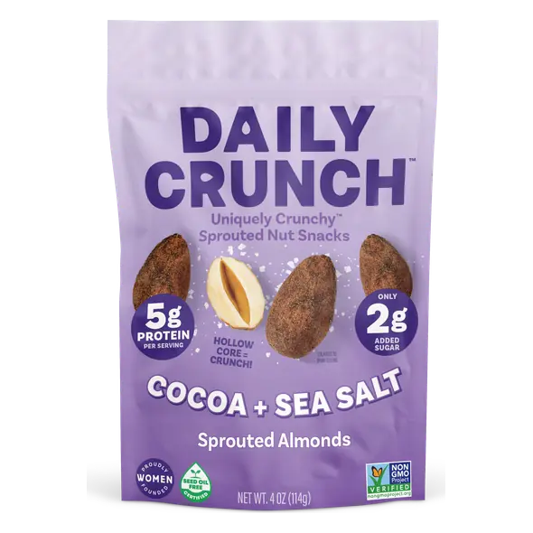 Sprouted Almonds Cacao + Sea Salt