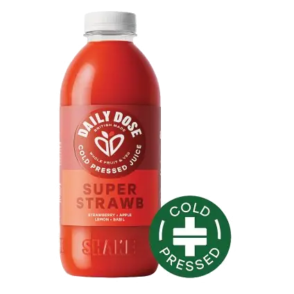 Cold Pressed Strawberry & Apple Juice