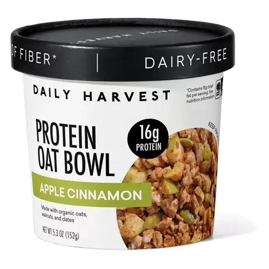 Apple Cinnamon Frozen Protein Oat Bowl