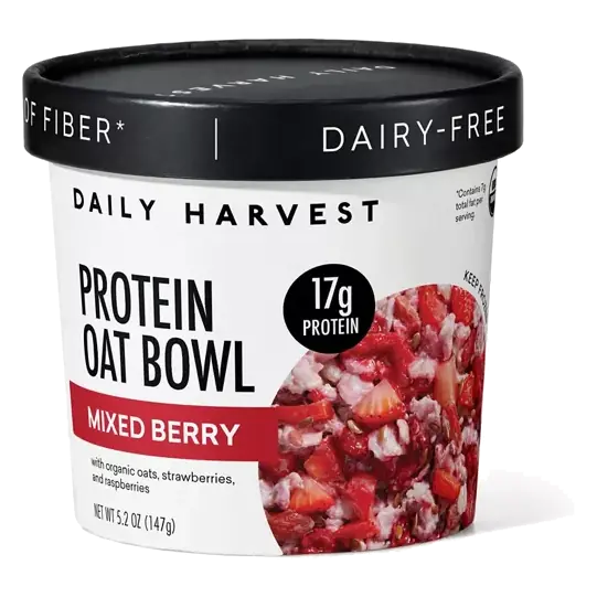 Mixed Berry Frozen Protein Oat Bowl