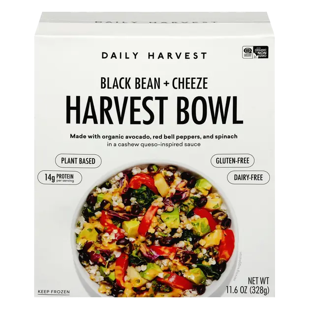 Organic Black Bean + Cheeze Harvest Bowl Frozen Meal